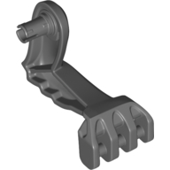 Lego Animal Body Part, Dinosaur, Therizinosaurus Arm Left / Dark Bluish Gray