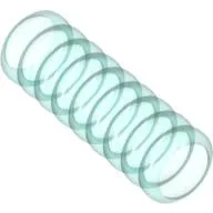 Hose, Ribbed 7mm D. 3L / 2.4cm / Trans-Light Blue