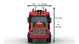 Big red truck