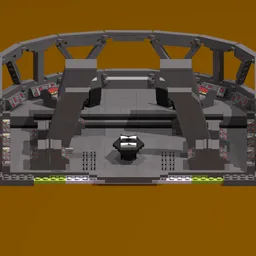 Moff gideon Light cruiser Command center