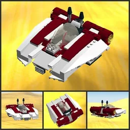 Storm Speeder (75003 Alt Build)