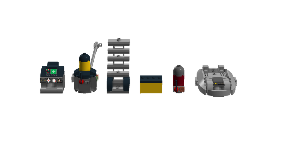 Lego Imperial hangar accesories