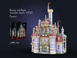 Beauty and Beast Castle Complete