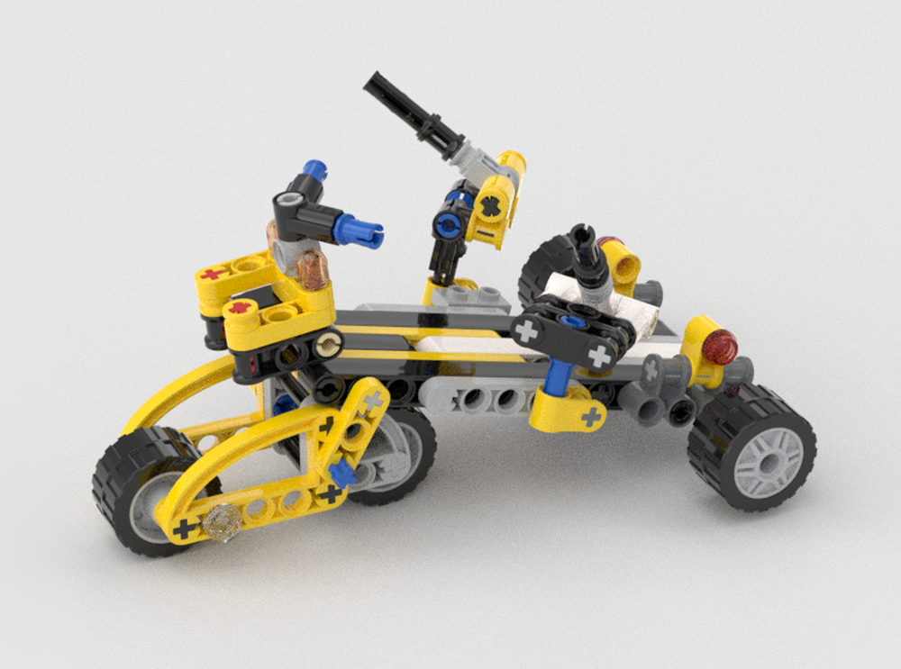 Lego 42031 Moped with sled