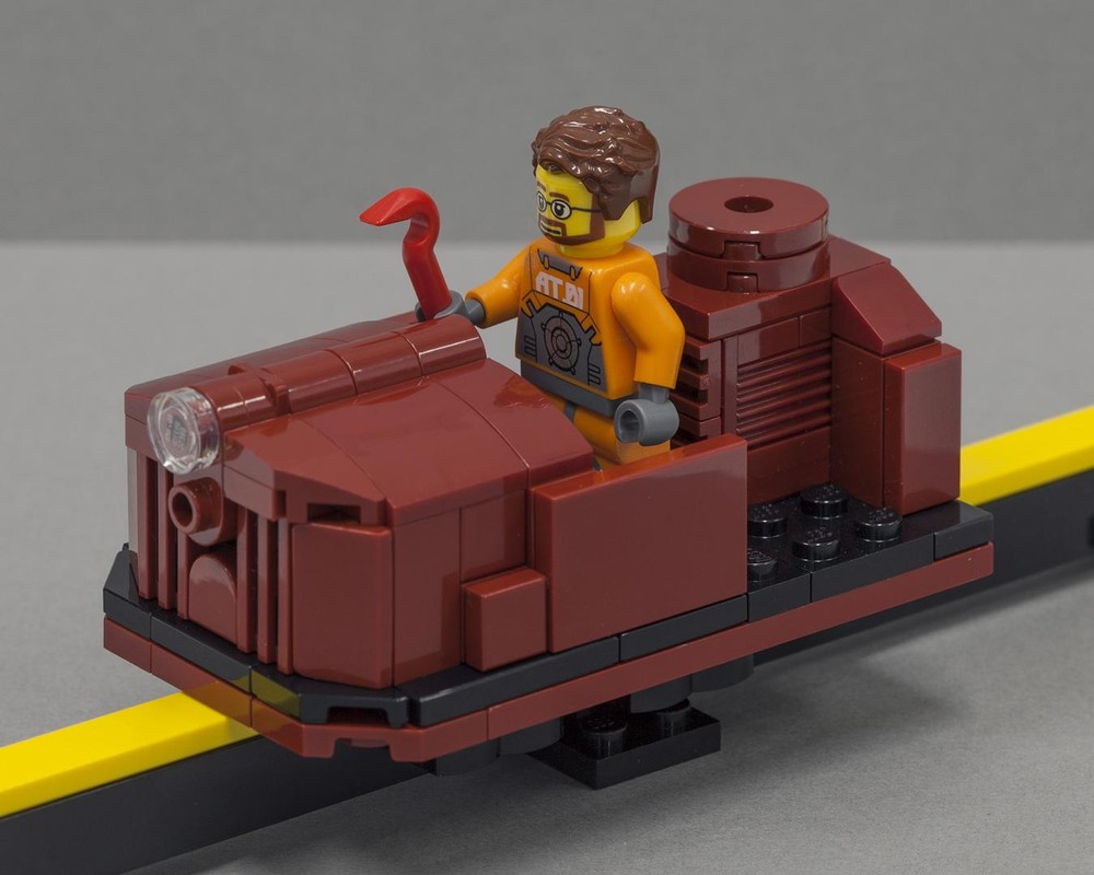 Lego Half-Life "Apprehension" Rail Cart