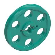 Technic Wedge Belt Wheel [aka Pulley] / Dark Turquoise