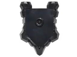 Shield Pentagonal with Rock Edges