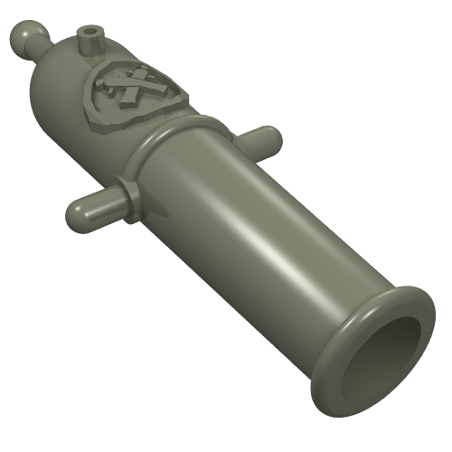 Lego Weapon Cannon Non Shooting