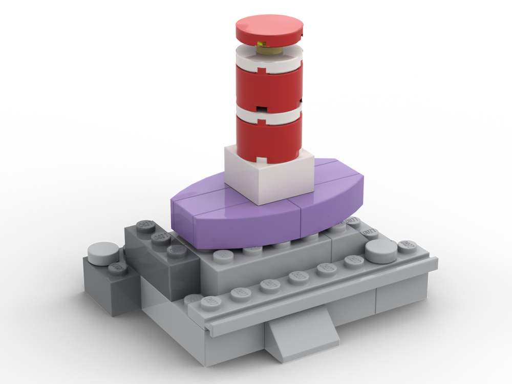 Lego 11005 Advent - Day 13 (girls') - Lighthouse on Lavender Field