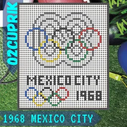 Mexico City 1968 Olympic Poster