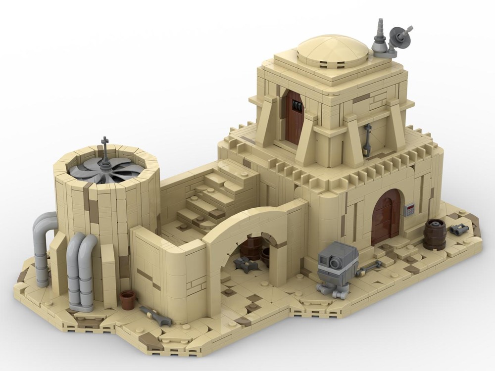 Lego Tatooine Modular Building - Residential Hut from Battlefront 2