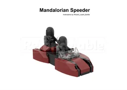 Mandalorian Speeder Moc Build 75449 Siege of Mandalore Battle Pack