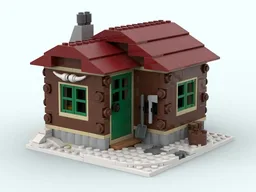Modification of LEGO Creator 3 in 1: 31048 Lakeside Lodge