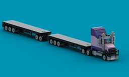 pink roadtrain