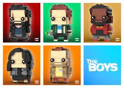The Boys Brickheadz Collection LEGO MOC - Amazon Prime Video The Boys