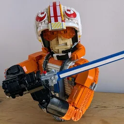 Pilot Luke Bust (complete)
