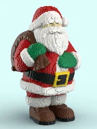 Santa Sculpture