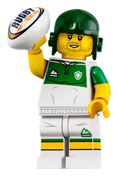 Lego Rugby Player