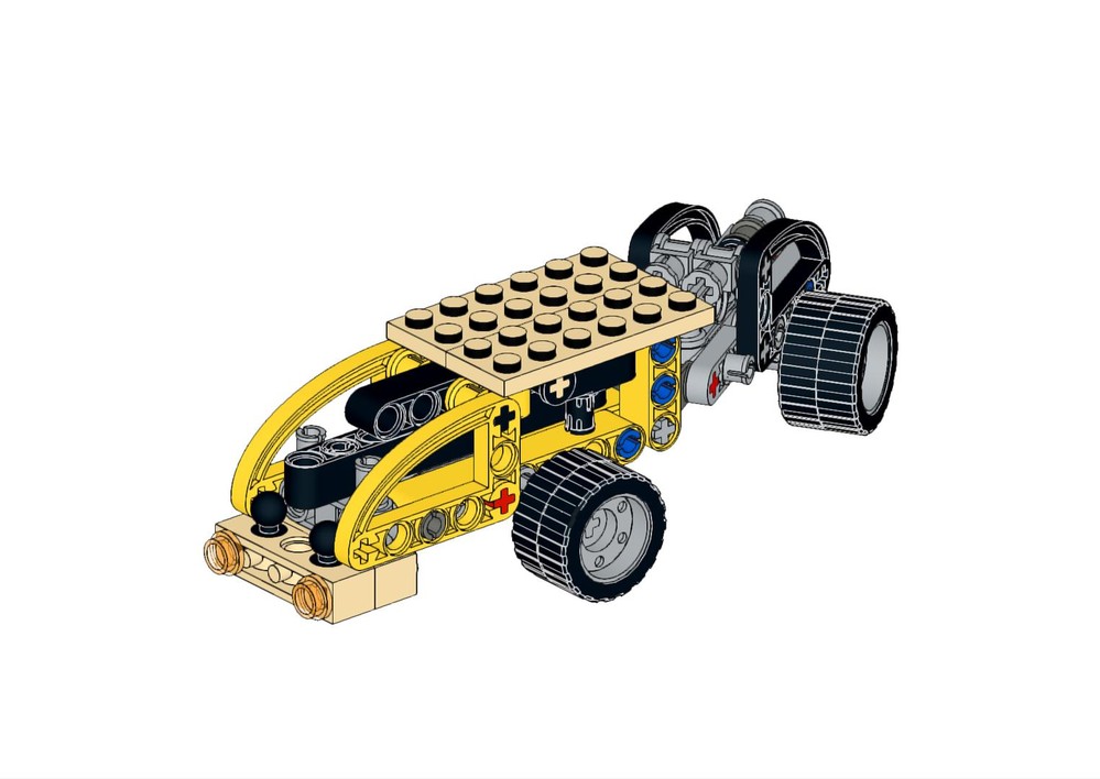 Lego Heavy Mine Clearance Vehicle