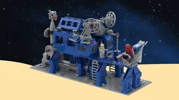 Classic Space Reimagined: Intergalactic Command Base 6971