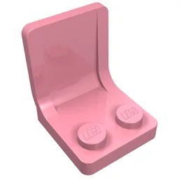 Seat / Chair 2 x 2 / Pink
