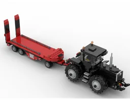 Low loader/ Flatbed trailer/ Tieflader