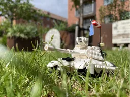 Leopard 1A5DK in UN camo