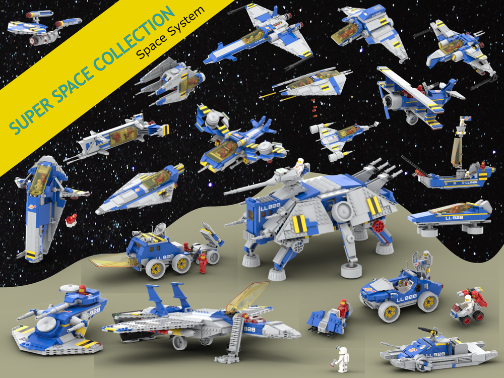 Lego Galaxy Explorer 10497 Alt Super Space Collection