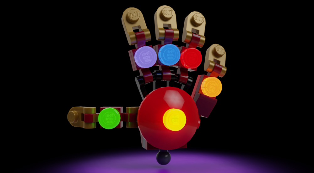 Lego Nano Gauntlet for Thanos Mech
