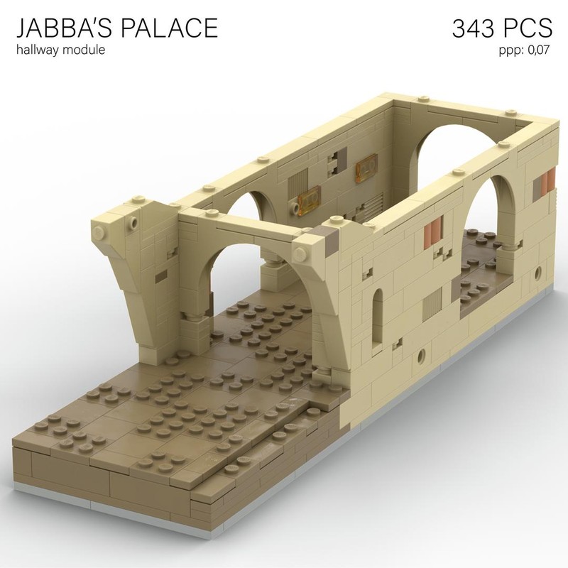Lego Jabba's Palace, Module II: Hallway