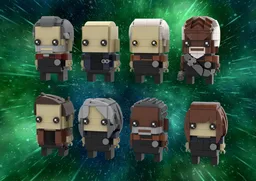 Star Trek: Picard Brickheadz Bundle