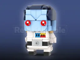 Grand Admiral Thrawn Brickheadz LEGO MOC - Rebels
