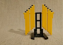 Mirrored dancing bars