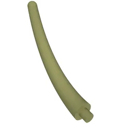 Animal Body Part / Plant, Tail / Claw / Horn / Branch / Tentacle, End Section / Olive Green