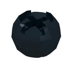 Technic Ball Joint with Through Axle Hole / Black