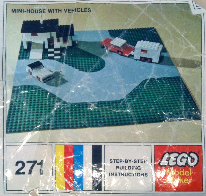 Lego Mini House and Vehicles