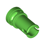 Lego Technic Pin 1/2 with Anti-Stud / Bright Green