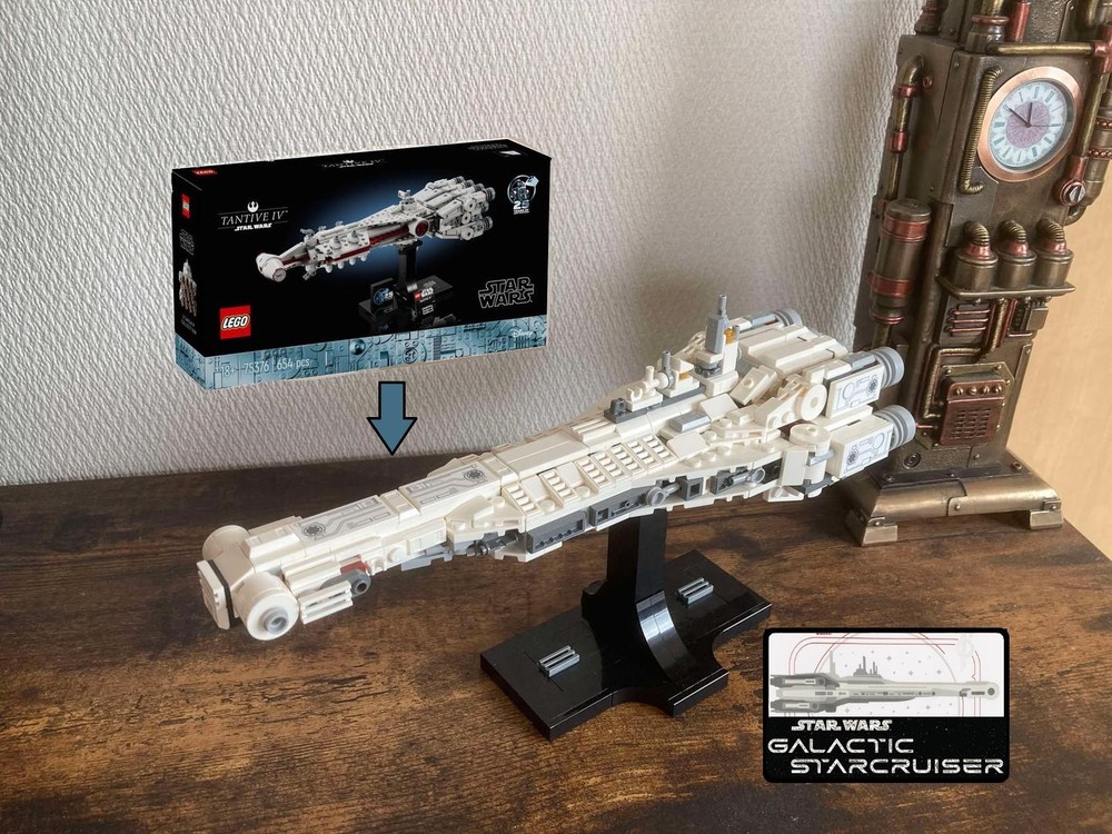 Lego Galactic Starcruiser Halcyon Midi-Scale