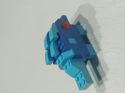 10698 Blue dinosaur