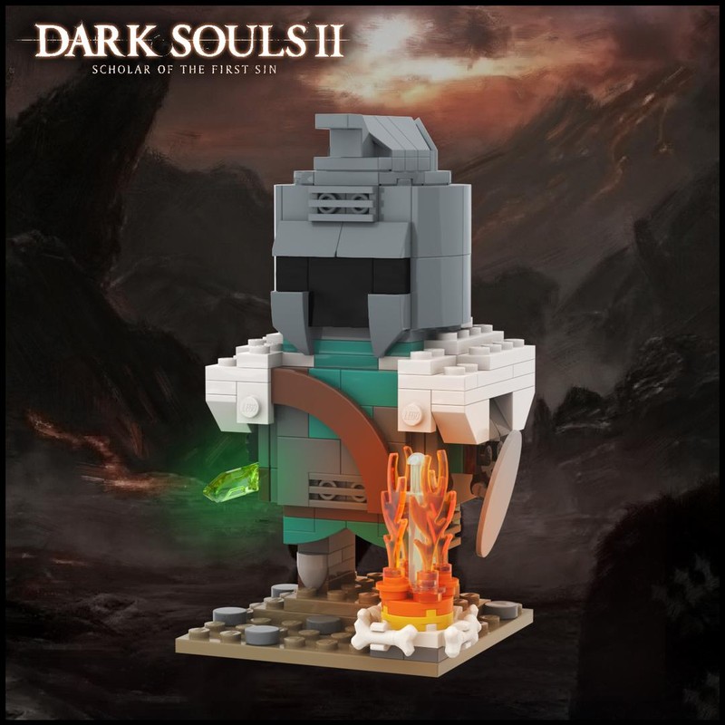 Lego Faraam Dark Souls 2 - Brickheadz
