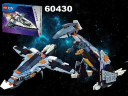 Transformer Dinosaur / T.Rex using LEGO City 60430: Interstellar Spaceship