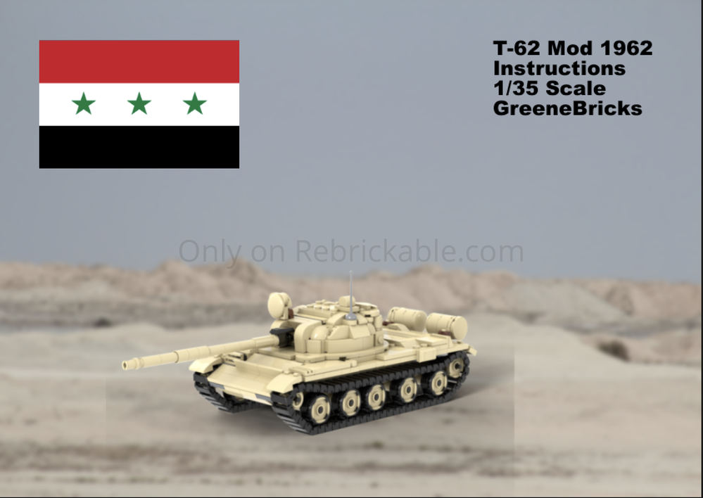 Lego T-62 Mod 1962 (Iraq)
