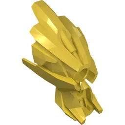 Large Figure Mask, Meltdown / Yellow