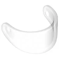 Headwear Accessory Visor For Standard Helmet / Trans-Clear