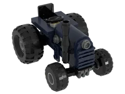 Dark Blue Tractor