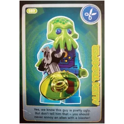 Trading Card, Create The World - Alien Trooper / [No Color/Any Color]
