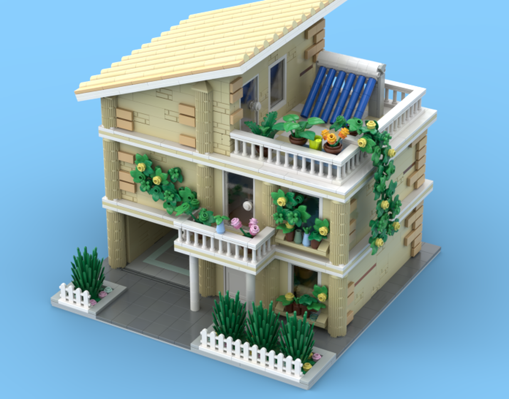 Lego Modern Garage Villa
