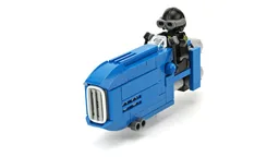 Blue landspeeder