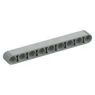 Technic Beam 1 x 9 Thick / Light Gray