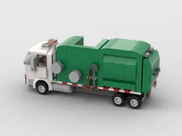 Automated Side-Loading Garbage Truck